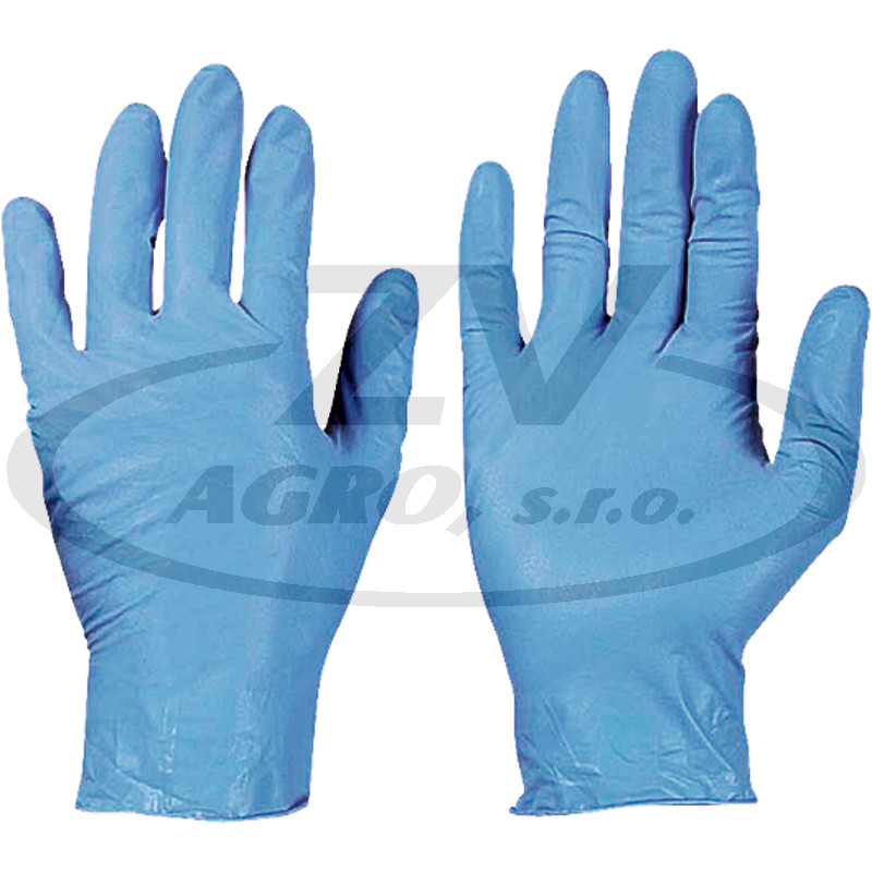 Jednorázové nitrilové rukavice - 10
