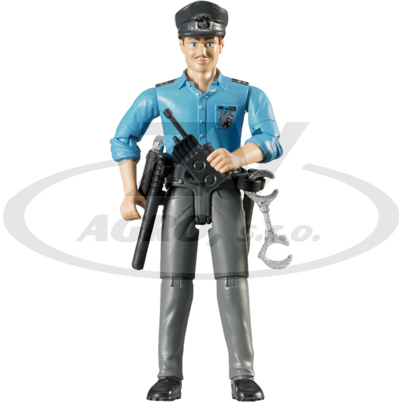 Policista - Se světlým typem kůže a příslušenstvím