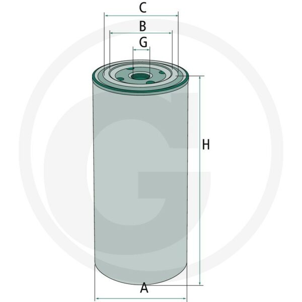 HIFI Filtr hydraulického/převodového oleje