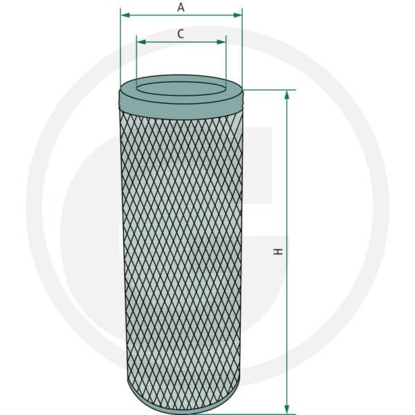 Fleetguard ventilace filtru